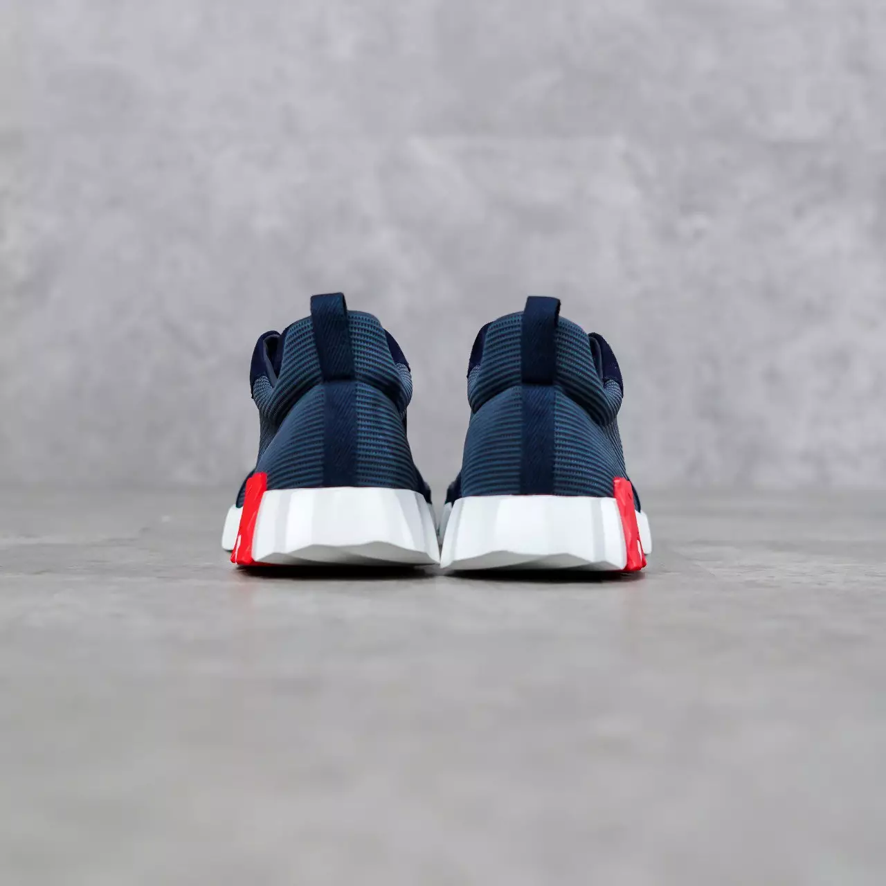 Sepatu HERMES BOUNCING RED NAVY SNEAKER 100% ORIGINAL