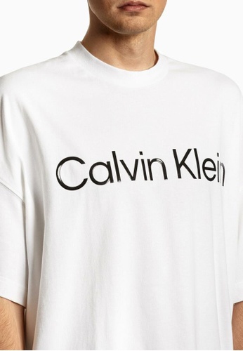 Calvin Klein CKJ Graphic Tees Fashion White | ZALORA Philippines