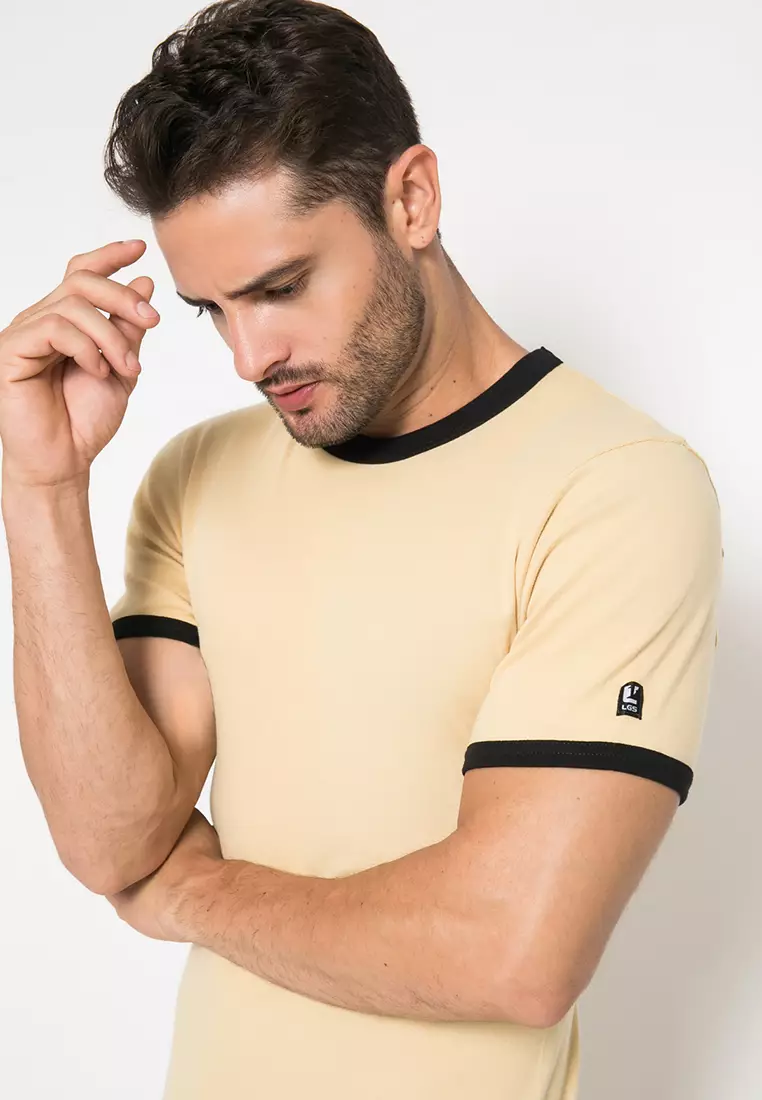 LGS - Innerwear - Pakaian Dalam Pria - Kaos Oblong Pria - Round Neck - LETS.003.333