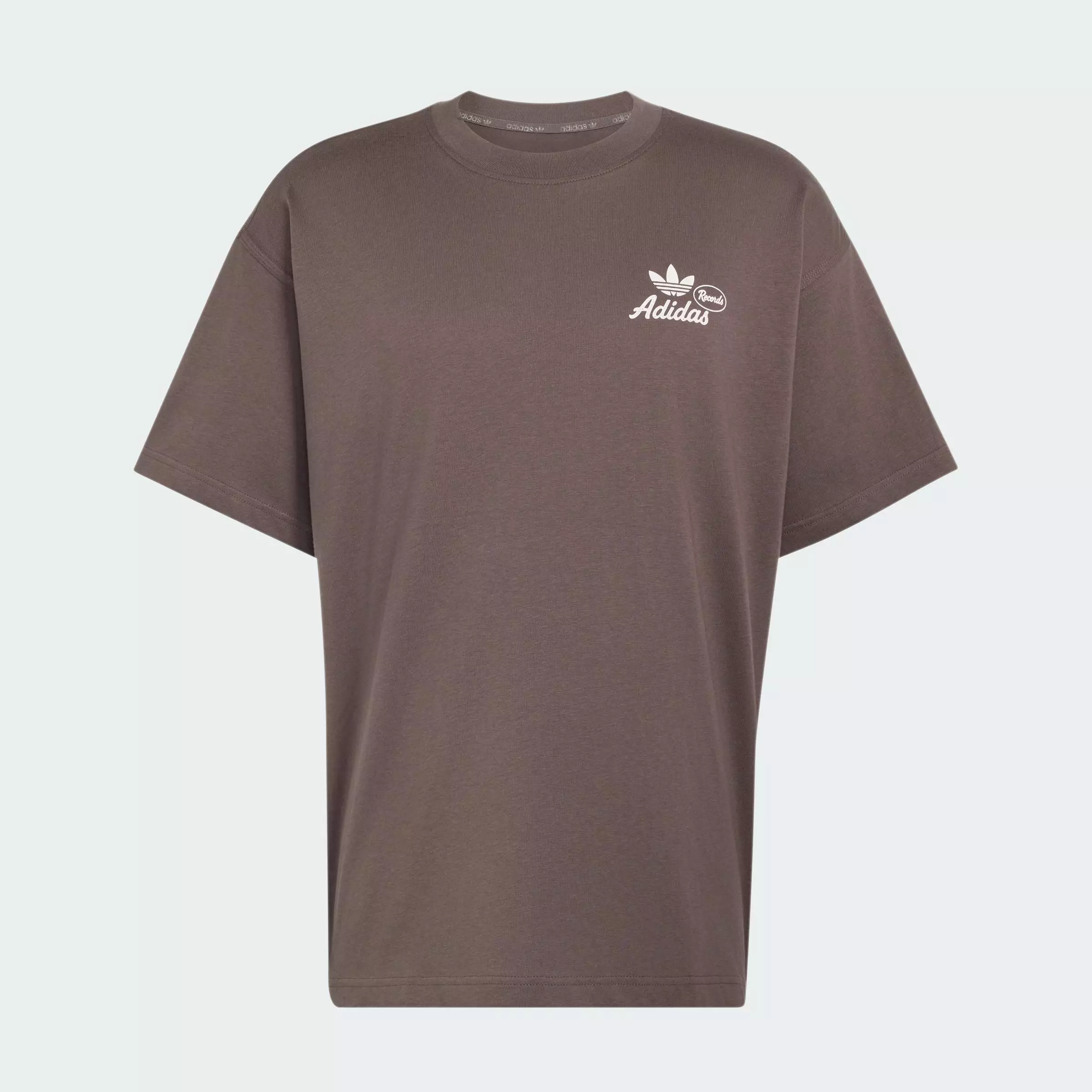 Lifestyle Vintage Records Graphic T-shirt Men Green KW7991