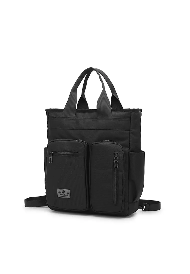 Men's Laptop Backpack (Tas Ransel Wanita & Tas Punggung Pria) - Hitam
