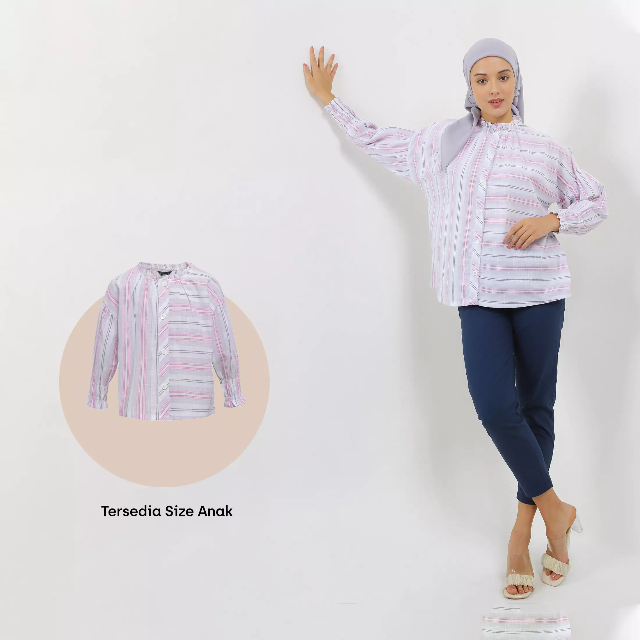 MFMW Marvelous Atasan Blouse Salem Motif Salur