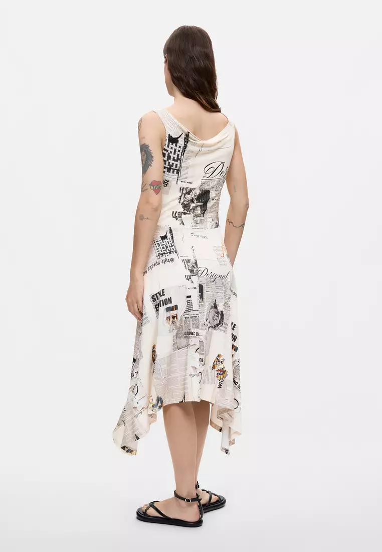 Printed Sleeveless Dress