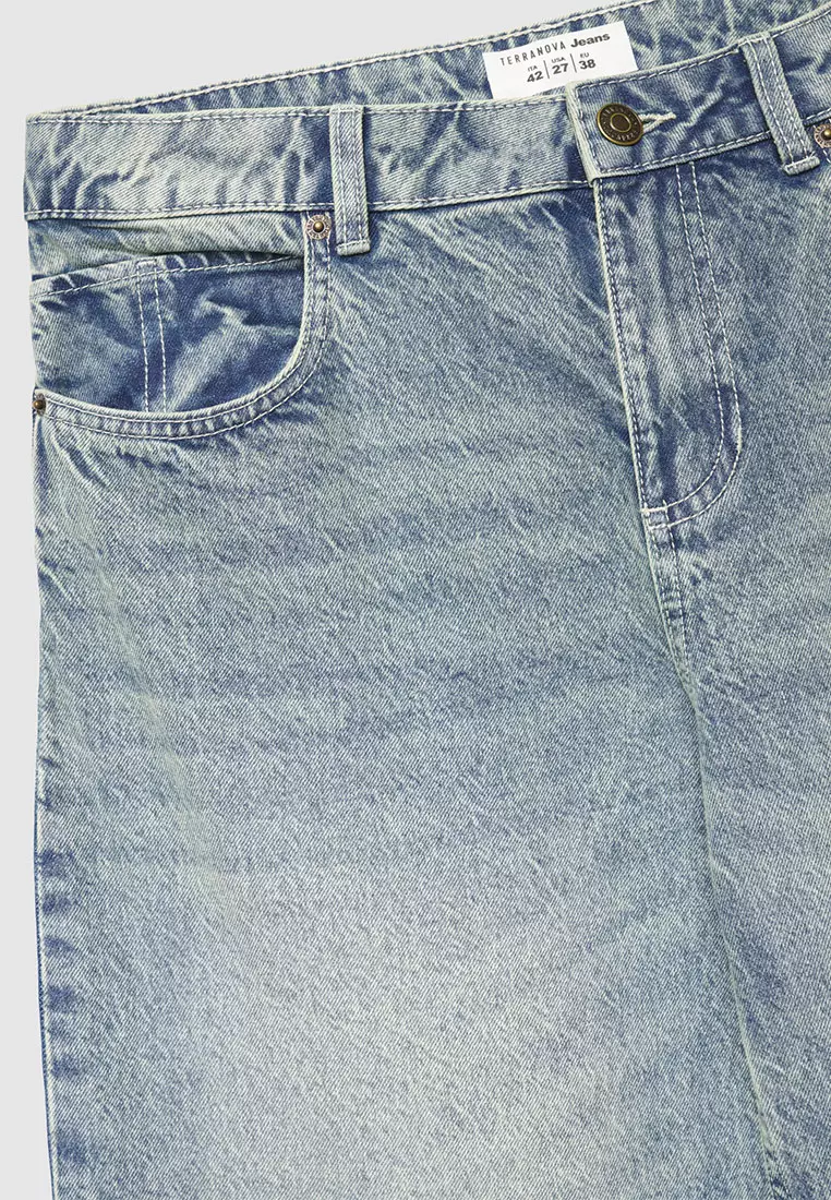 Women's Wide-Leg Baggy Jeans