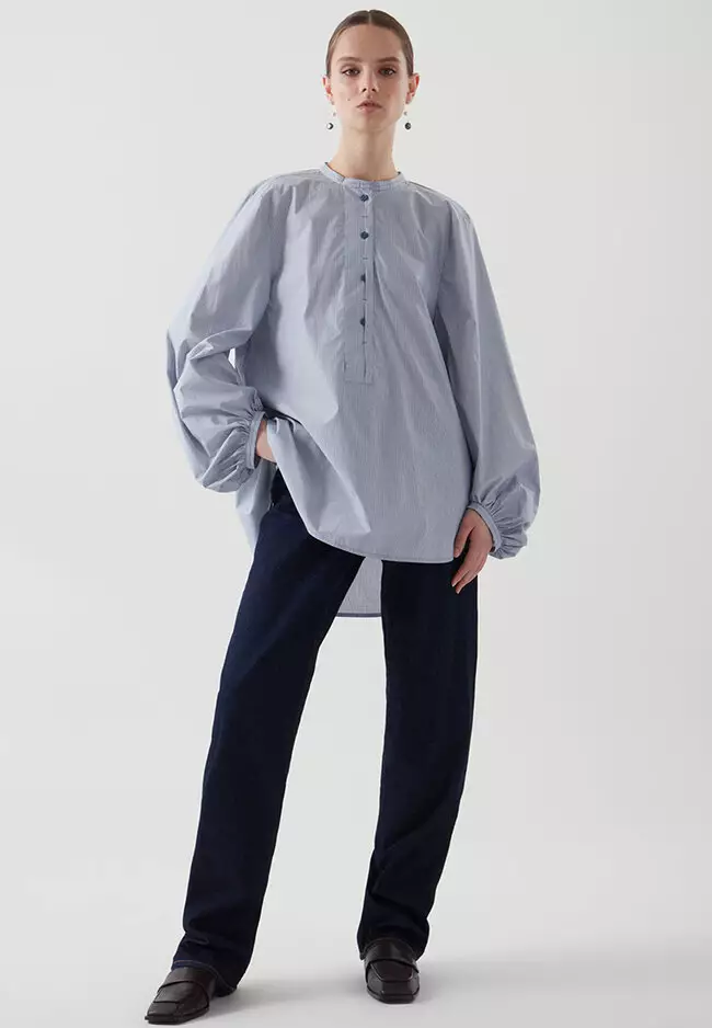 Buy COS Balloon-Sleeves Blouse 2024 Online | ZALORA Philippines