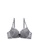 W.Excellence grey Premium Gray Lace Lingerie Set (Bra and Underwear) 98E78US96E8249GS_2