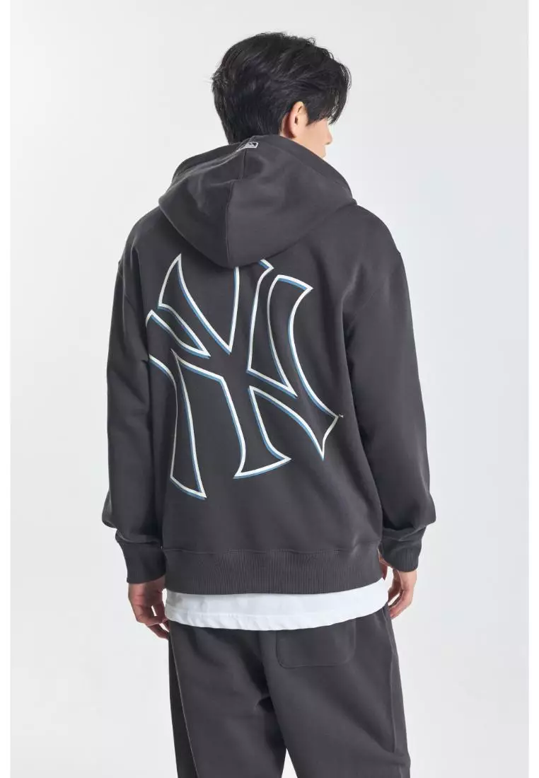 BASIC MEGA LOGO OVER FIT HOODIE NEW YORK YANKEES