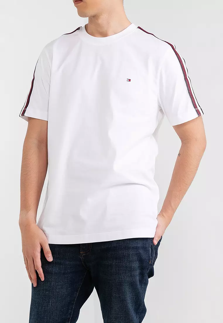 Tommy hilfiger stripe tee on sale