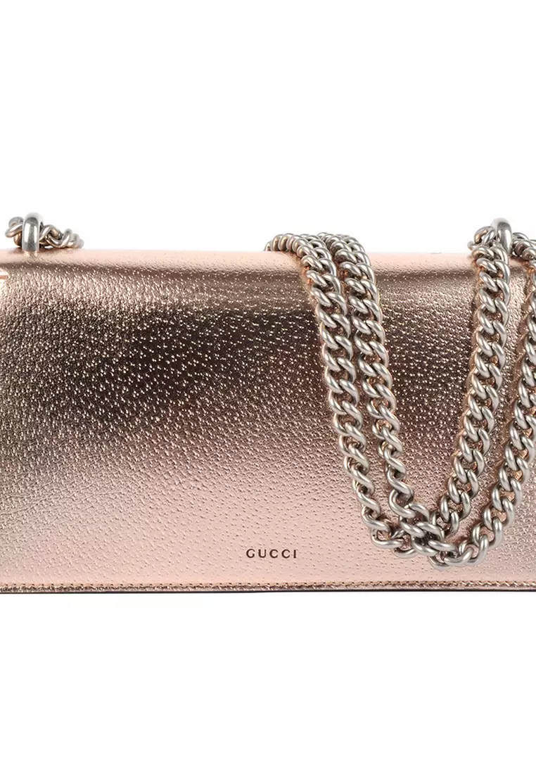 Dionysus Gg Crossbody Bag for Women in Gold