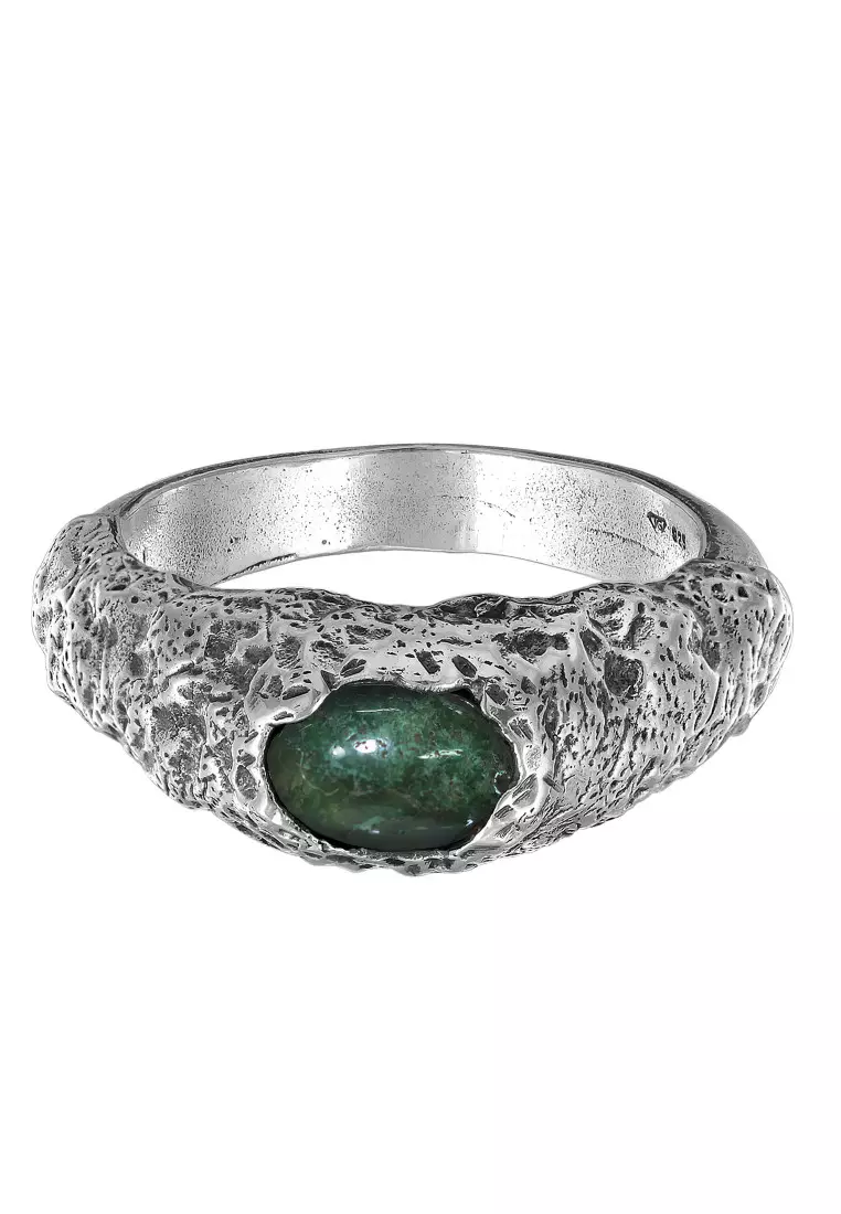 EXCLUSIVE Cincin Perhiasan Perak 925 Pria Moos