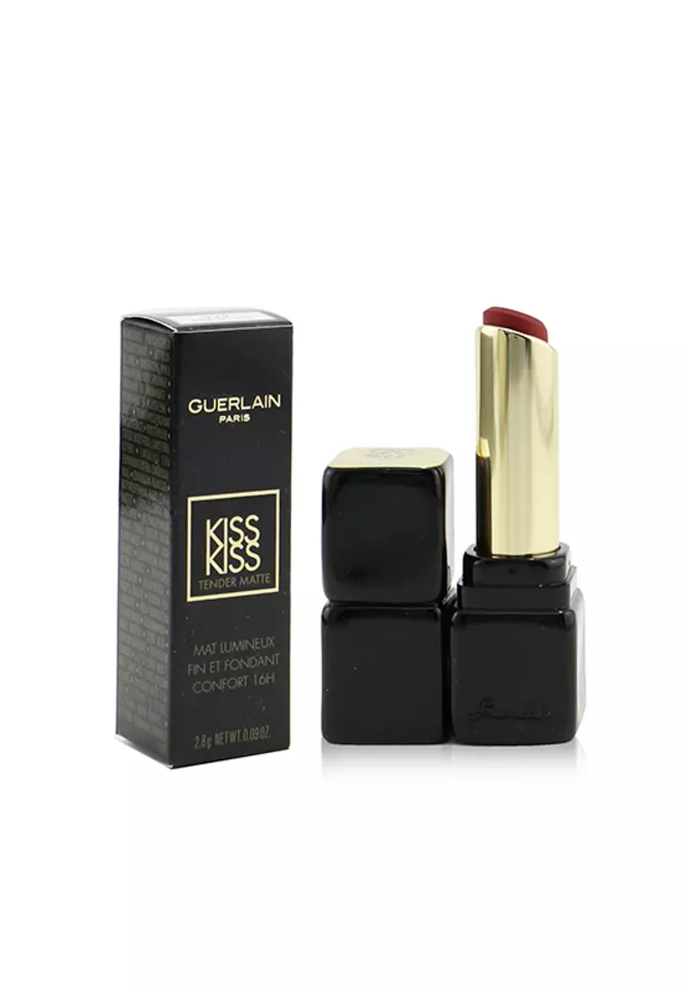 Discount on Guerlain  shoes - SKU: Guerlain - Kisskiss Tender Matte Lipstick - # 999 Eternal Red 2.8g/0.09oz