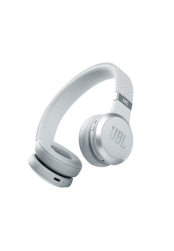 JBL white JBL LIVE 460NC Wireless On-Ear NC Headphones - White 0B332ES801C1A4GS_1