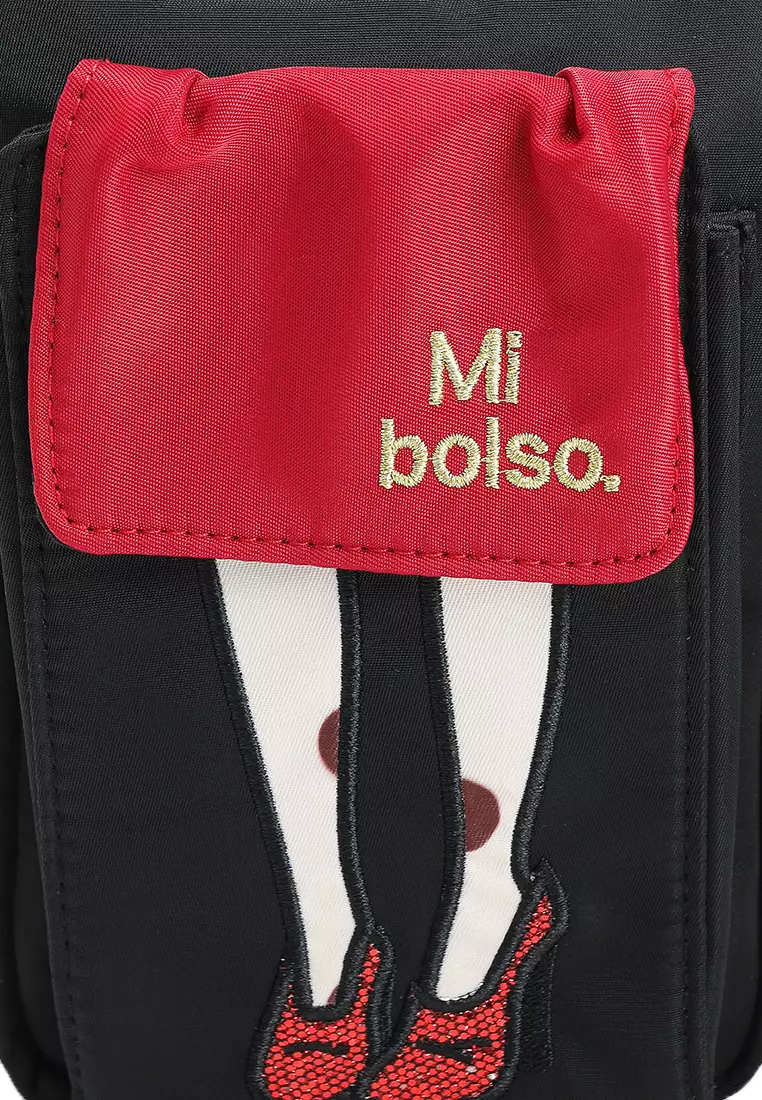 Embroidery Sling Pouch
