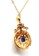 BELLE LIZ gold Lea Blue Diamonds Gold Necklace 3FCFBAC74CD057GS_3