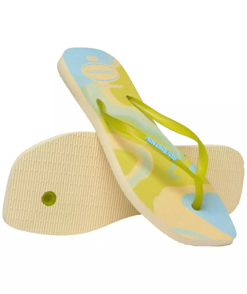 [ONLINE EXCLUSIVE] Havaianas 9256 Slim Square Jelly Buttercream - Sandal Wanita