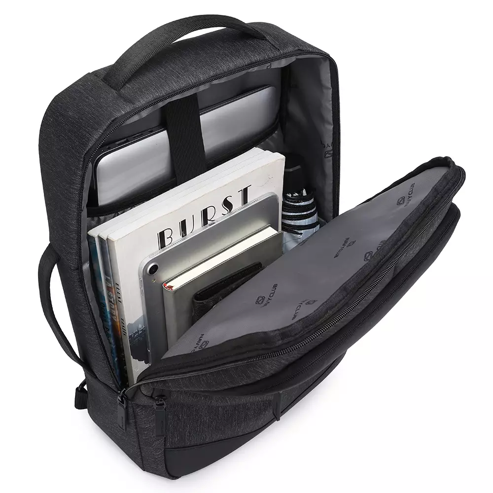 Navy Club Tas Ransel Laptop EAA - Backpack 2 in 1 Daypack Up to 14 Inch Tas Pria Wanita