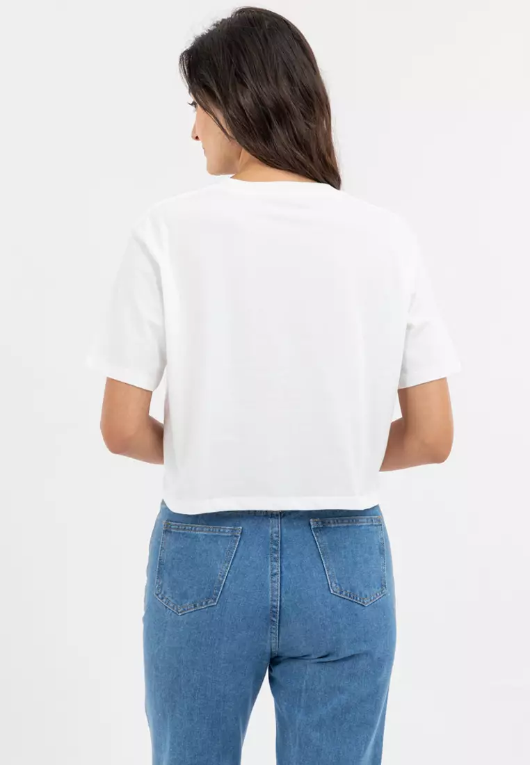 Ladies Graphic Boxy Fit Tee