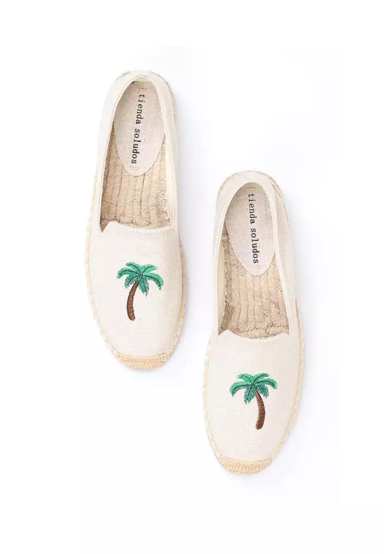 Discount on The Lounge Edit  shoes - SKU: Huannah Espadrilles - Beige