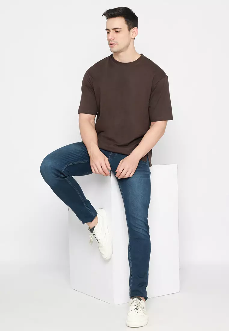 Kale Dexter Brown / Kaos Oversize Lengan Pendek Pria / Unisex
