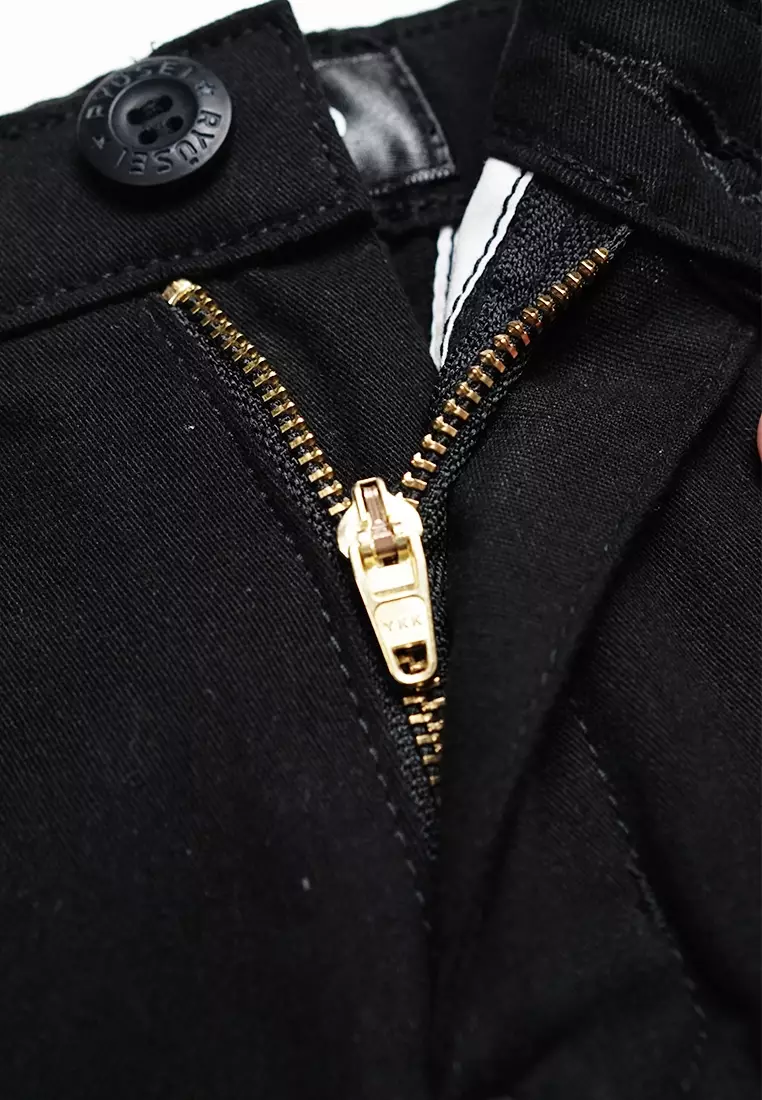 Ryusei Celana Chinos Panjang Anak Akihito Black