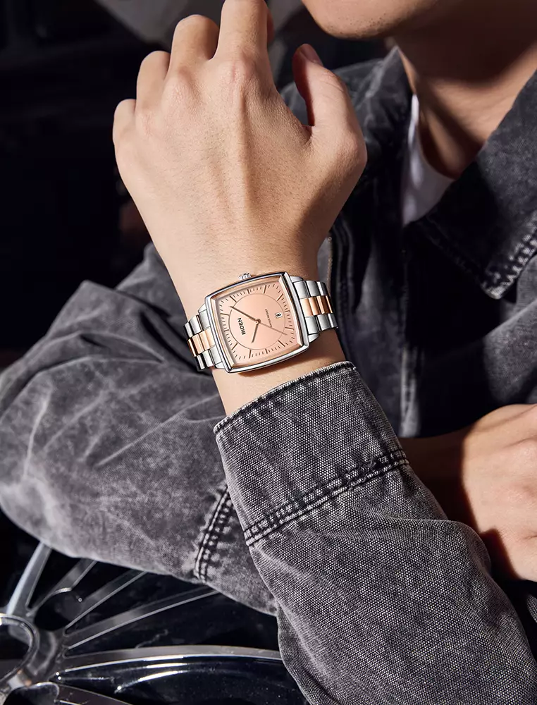 Jam Tangan Pria Original Full Luminous Kuarsa Jam Tangan Cowok Tali Stainless Steel Fashion Classic allrose