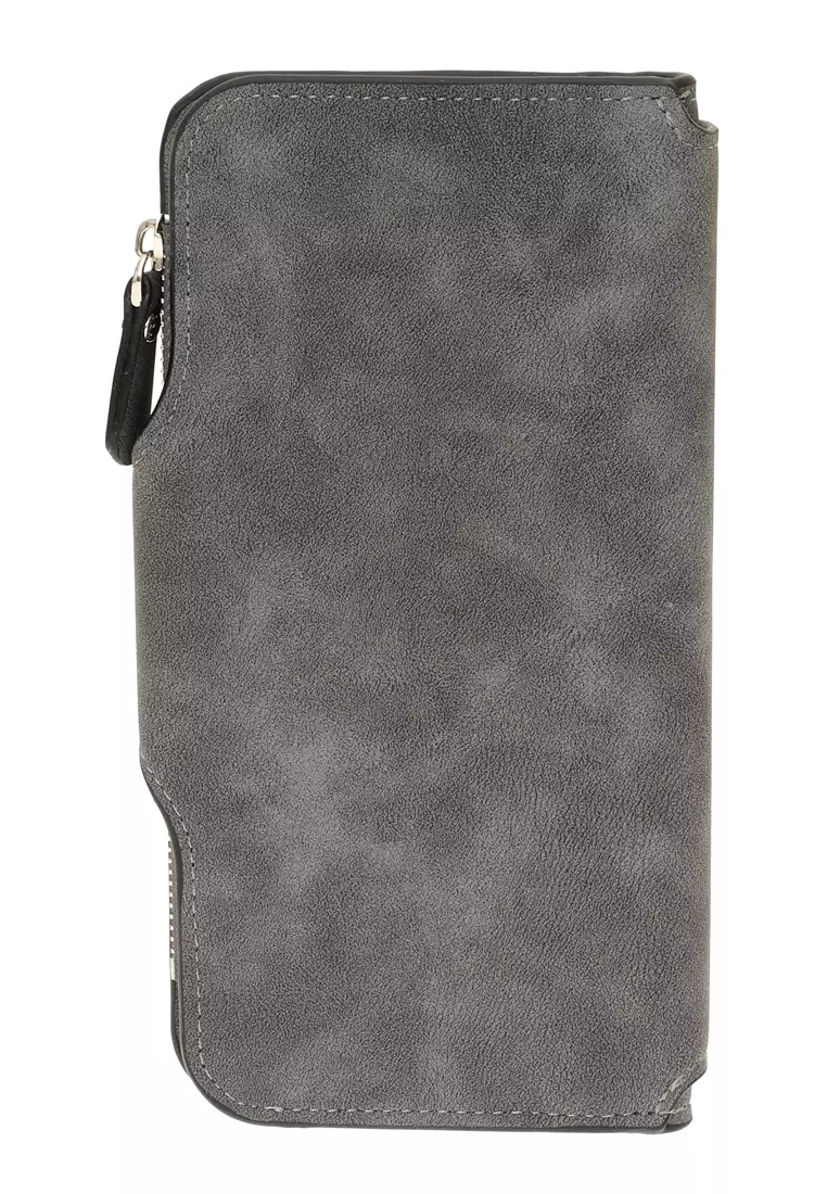 Dompet Wanita Model Panjang Casual Women Wallet Many Slot Material Kulit ORIGINAL