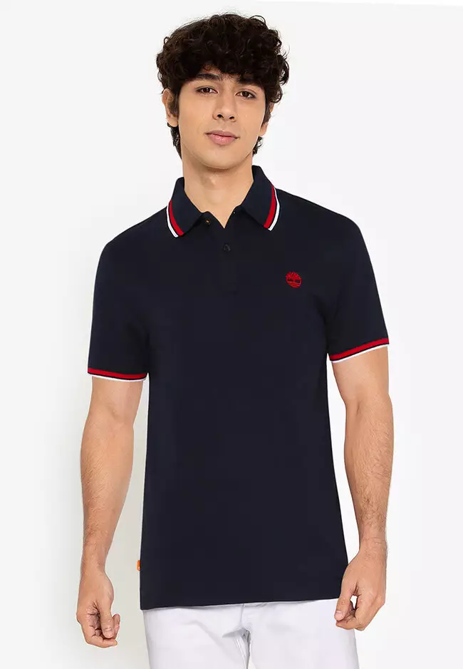 Buy Timberland Short Sleeve Millers River Pique Polo 2024 Online ...