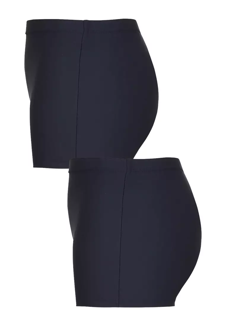 2-in-1 Pack Boyleg Swim Shorts  Women Swimwear