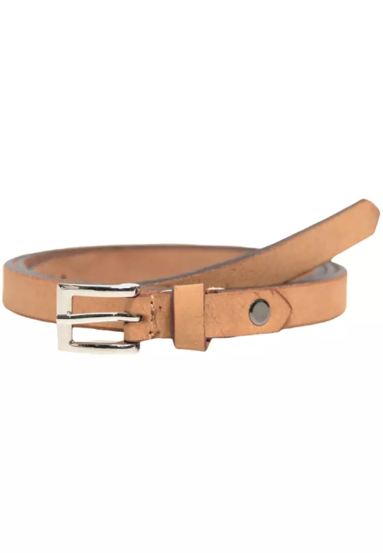 Full grain leather Belt Women Leather 15mm in Nude Color - Oxhide Nude15mm