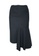 MARNI blue marni Navy Blue Woolen Asymmetric Skirt 10070AA66EC48BGS_1