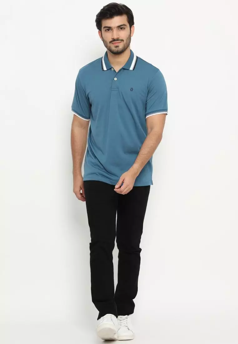 MATSUDA Kaos Polo Shirt Pria Kerah Aioi