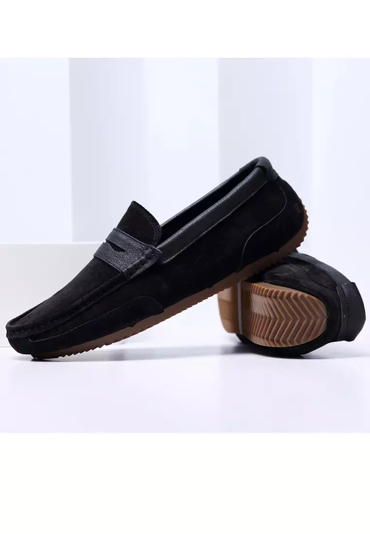 Color Matching Suede Loafers & Boat Shoes YY8900