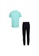 Nike black Nike Boy's Multi Color Graphic Short Sleeves Tee & Pants Set (4 - 7 Years) - Black 33AC3KADACE3BDGS_2