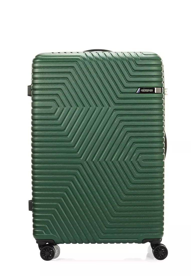 American tourister green outlet luggage