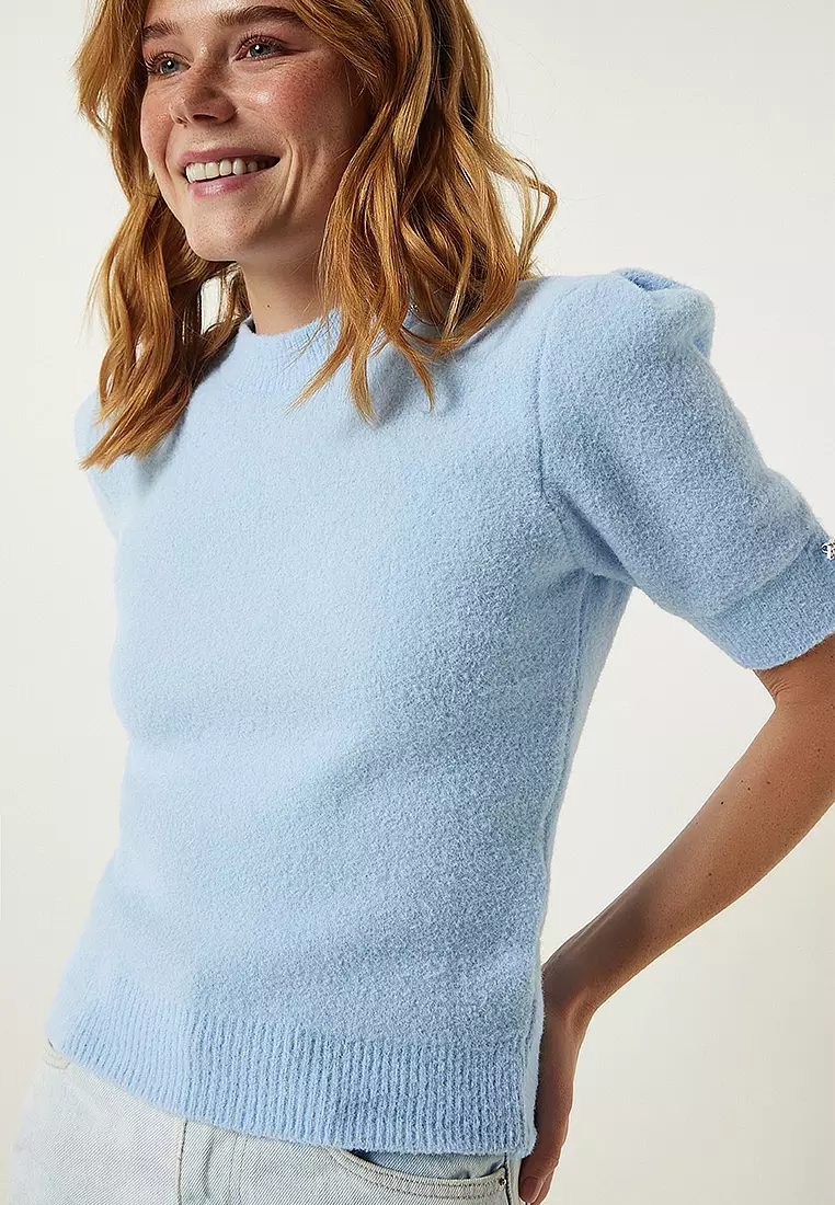 Puff Sleeves Sweater