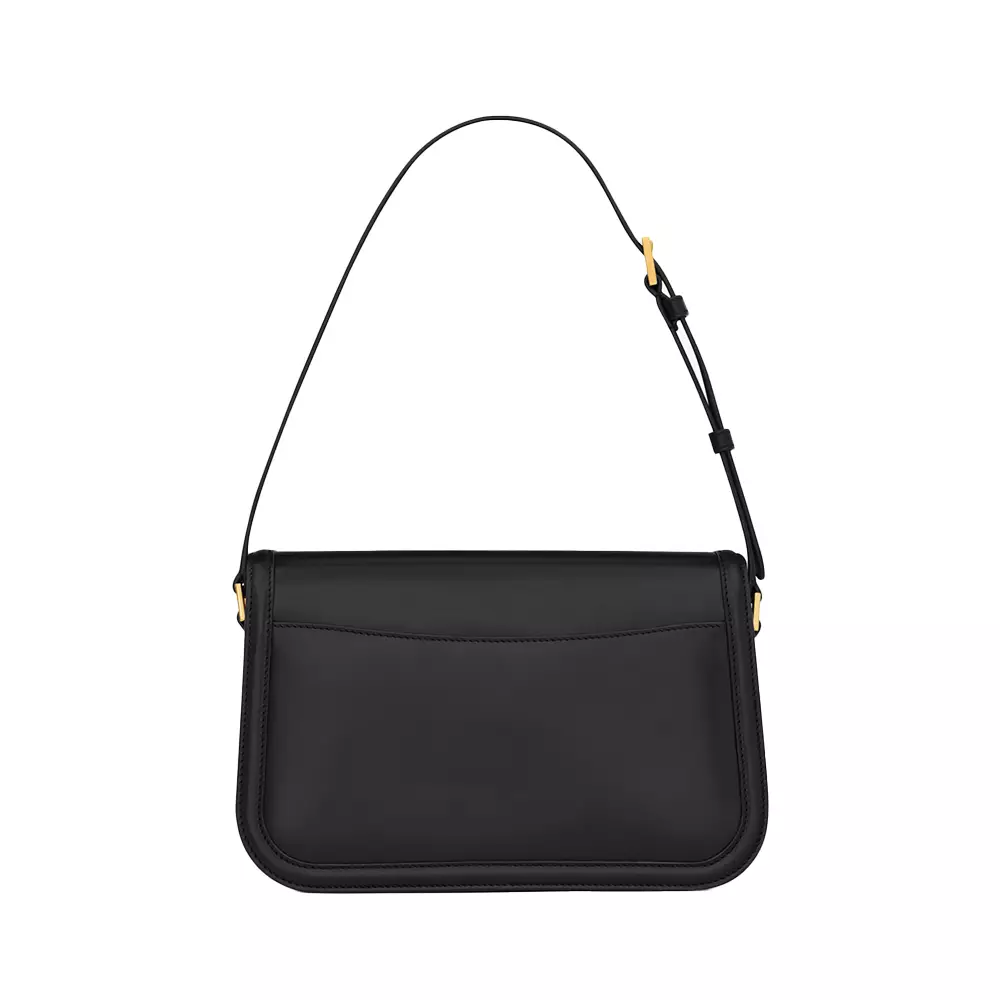 Solferino Small in Box Satin Leather Black