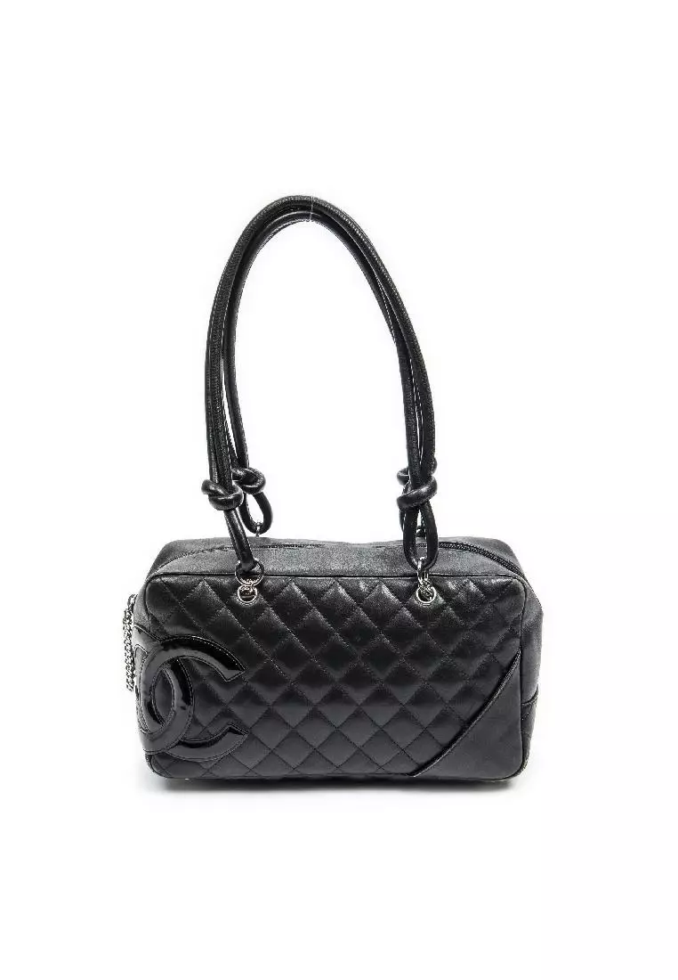 Chanel Pre-loved CC Cambon Ligne Bowler Bag 2023
