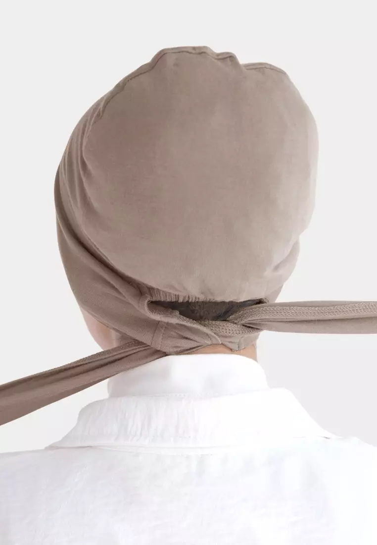 Cotton Bee - Inner Ciput Tencel | Ciput Hijab | Inner Hijab - Tan Brown