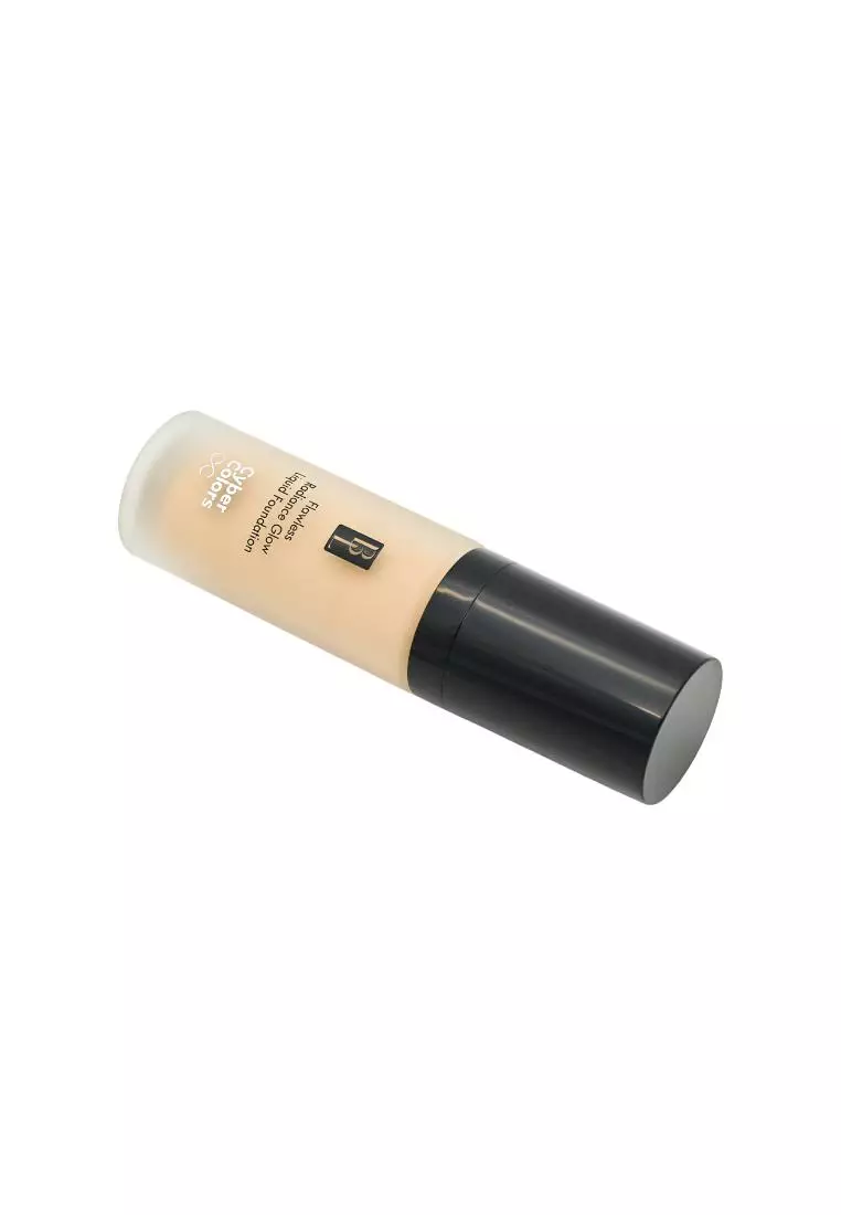 Cyber Colors SPF50+ PA++++ Flawless Radiance Glow Liquid Foundation (#B30 Nude) (22ml)
