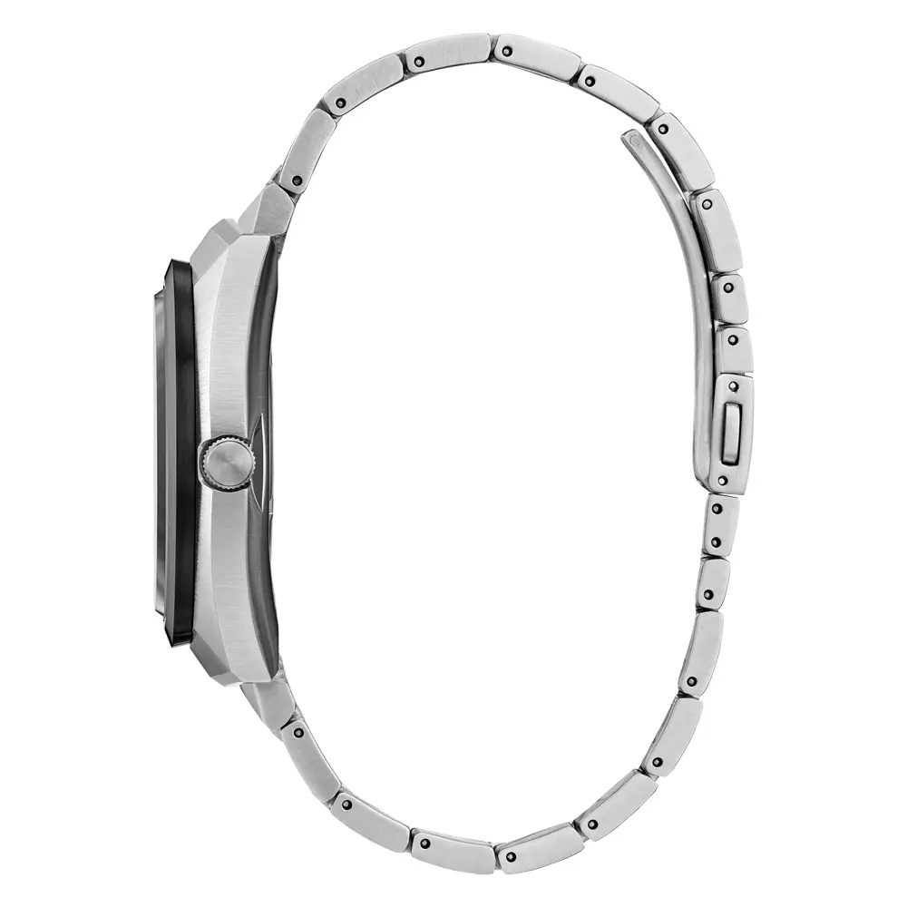 Jam Tangan Citizen Eco Drive 365 BN1014-55E Black Dial Stainless Steel Bracelet Original Japan Watch