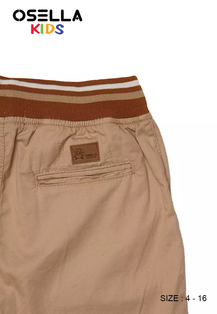 OSELLA KIDS BASIC REGULAR JOGER IN CHINO