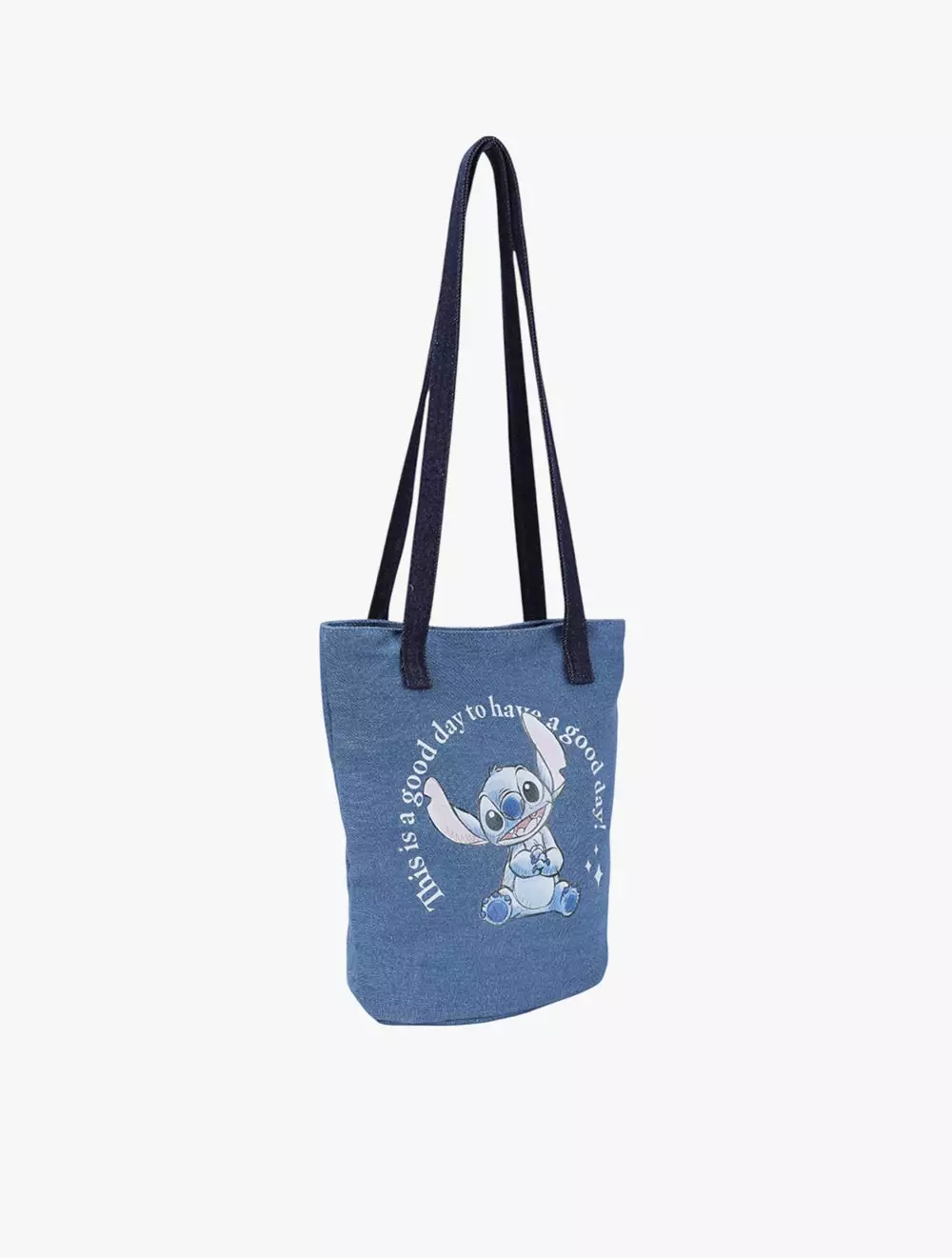 Mesuca Shoulder Mini Bag Stitch Denim 1  - MC5DHF41543-ST