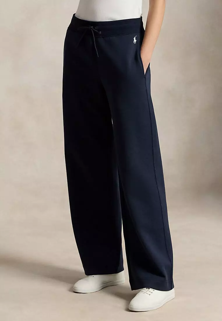 Buy Polo Ralph Lauren Polo Ralph Lauren Women Double-Knit Wide-Leg ...