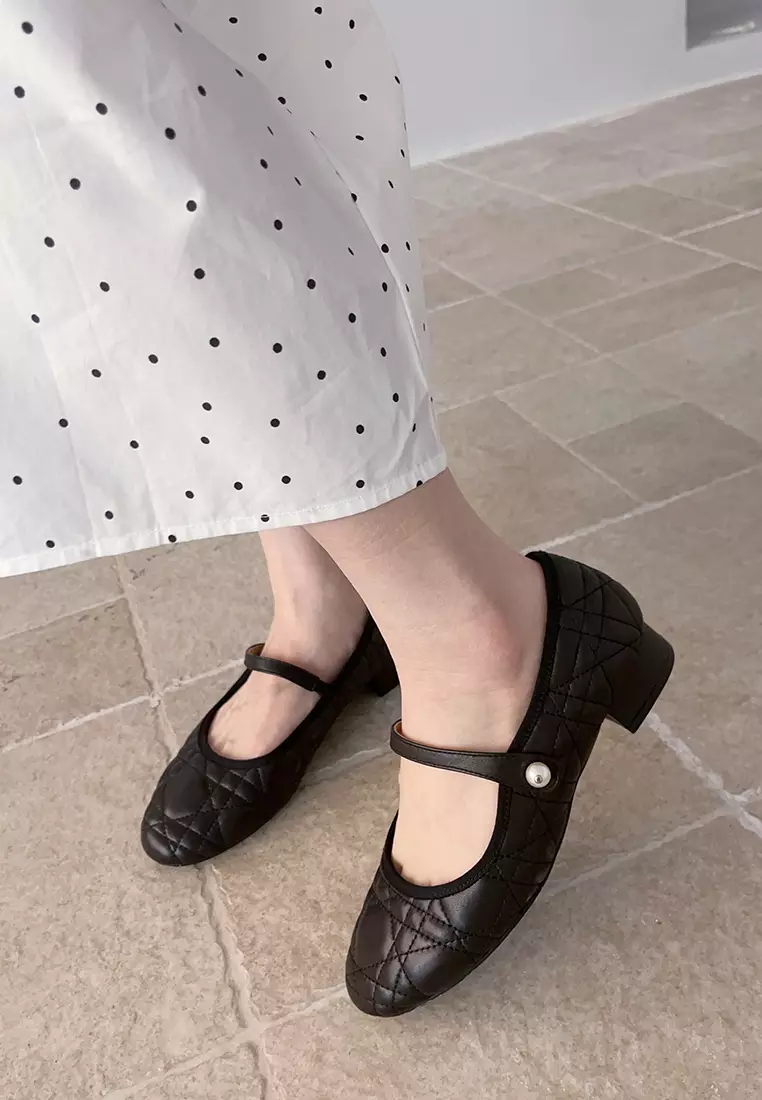 珍珠搭帶瑪麗珍妮鞋 TH2765