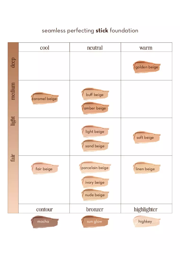 Off Duty Seamless Perfecting Stick Foundation in Linen Beige