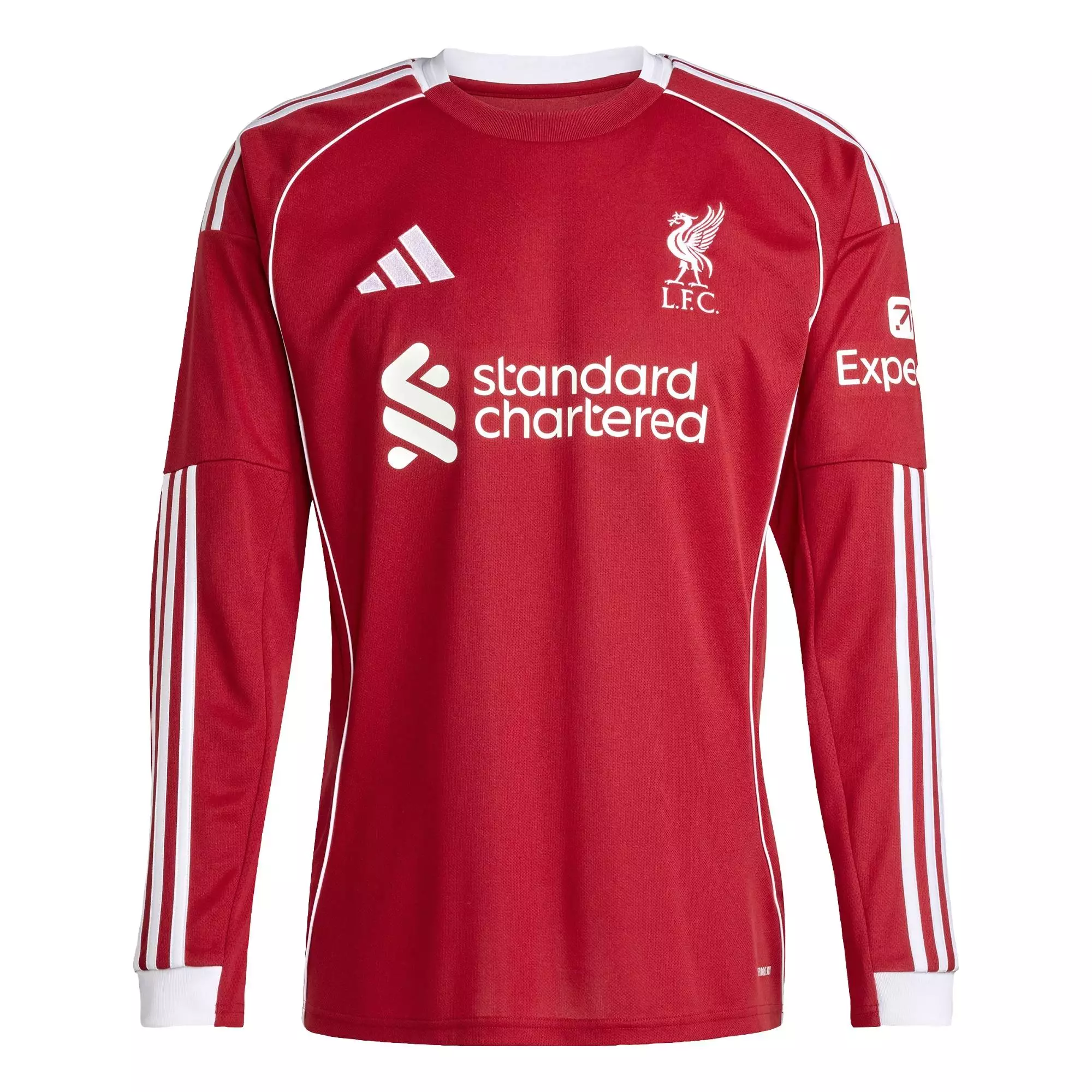 Football Liverpool FC 25/26 Long Sleeve Home Jersey Men Red JV6456