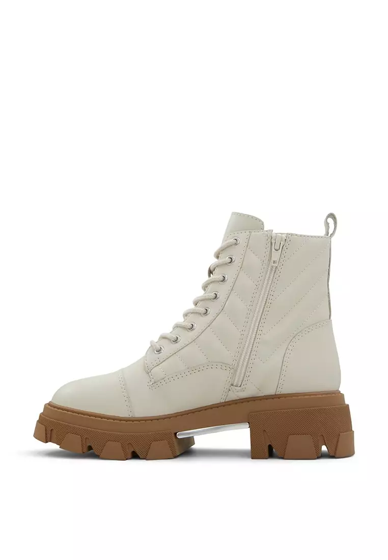 Aldo white hot sale boots