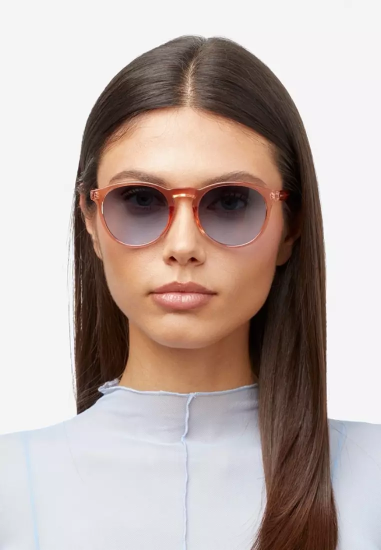 Bel Air - Pink Champagne Blue Sunglasses for Men and Women, Unisex. Official Product designed in Spain