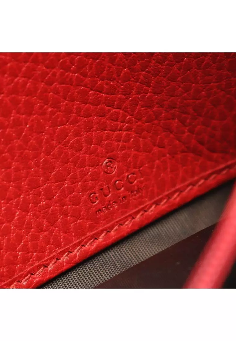 Pre-Loved Gucci Gg Marmont Leather Continental Wallet
