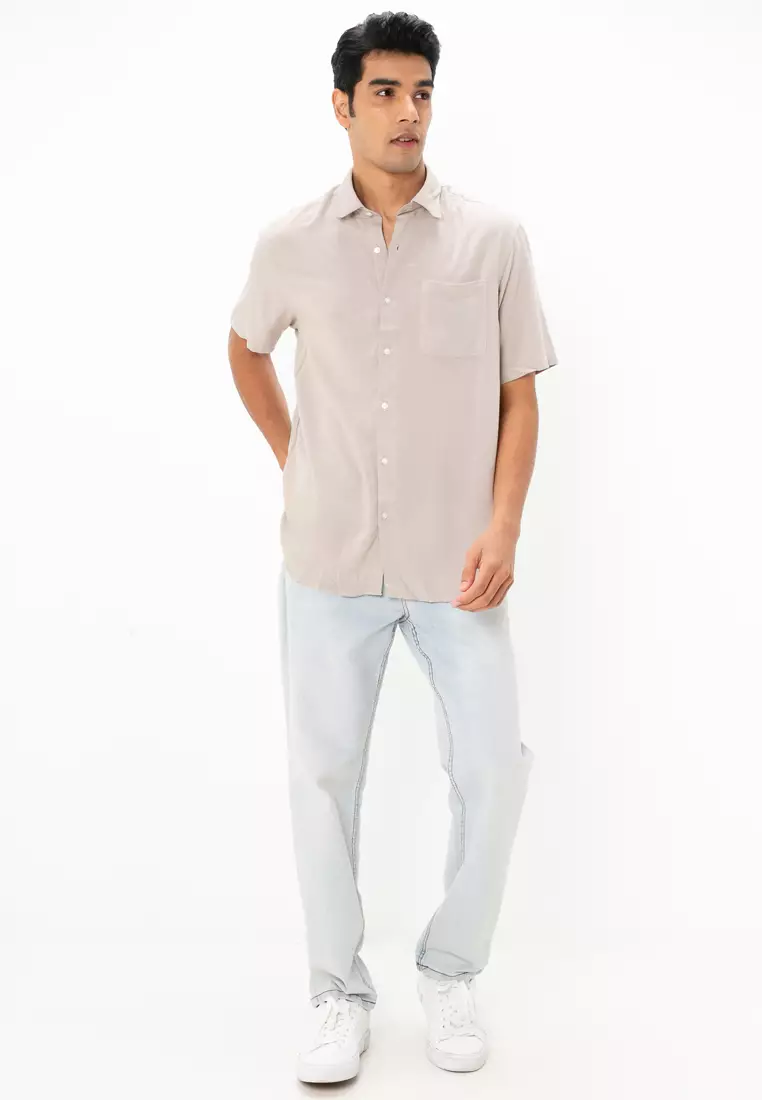 Viscose Short Sleeves Shirt